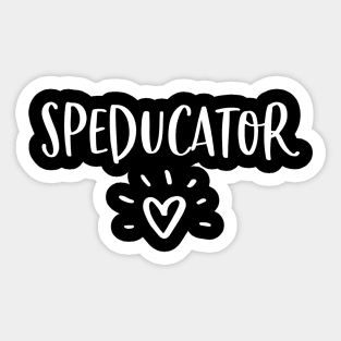 Special Education Teacher Shirt Speducator Sped Ed Gift Sticker